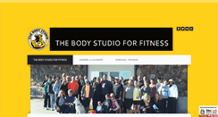 Desktop Screenshot of bodystudioforfitness.com